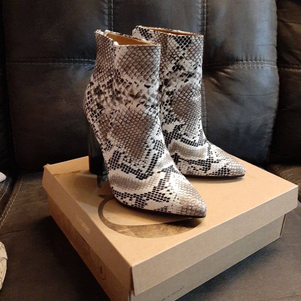 Charlotte Russe heel booties